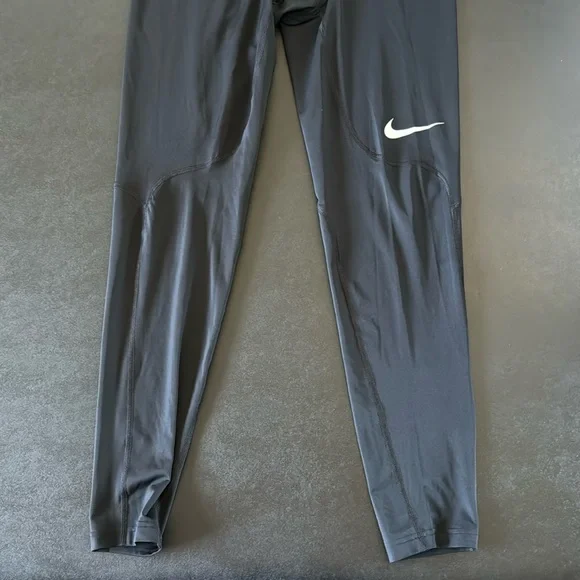 Black XL Nike Pro Dri Fit Compression Pants - Picture 2 of 3